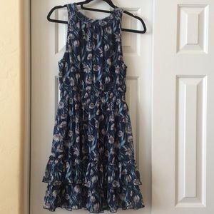 Floral Smocked Waist Minidress Chelsea28